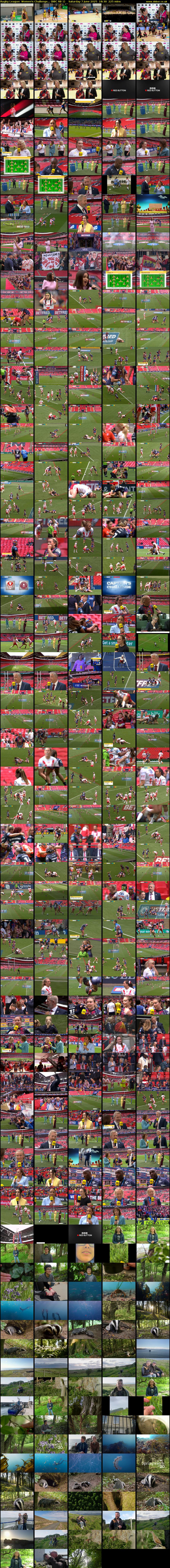 Rugby League: Women's Challenge... (BBC RB 1) Saturday 7 June 2025 18:30 - 22:15