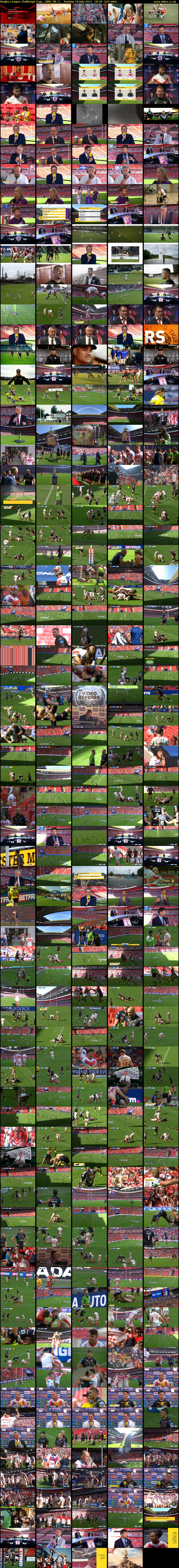 Rugby League Challenge Cup... (BBC RB 1) Sunday 18 July 2021 18:30 - 22:10