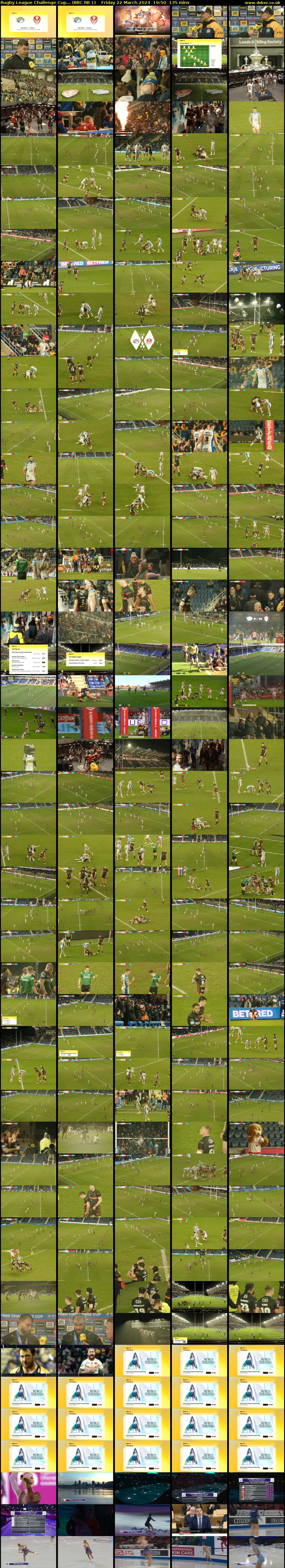 Rugby League Challenge Cup... (BBC RB 1) Friday 22 March 2024 19:50 - 22:05