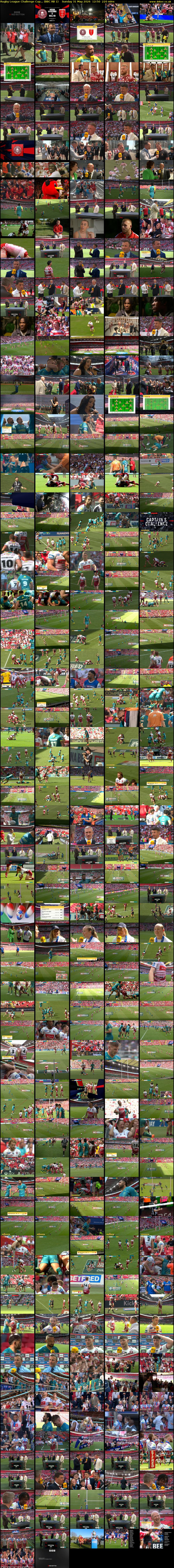 Rugby League Challenge Cup... (BBC RB 1) Sunday 31 May 2026 12:50 - 16:30