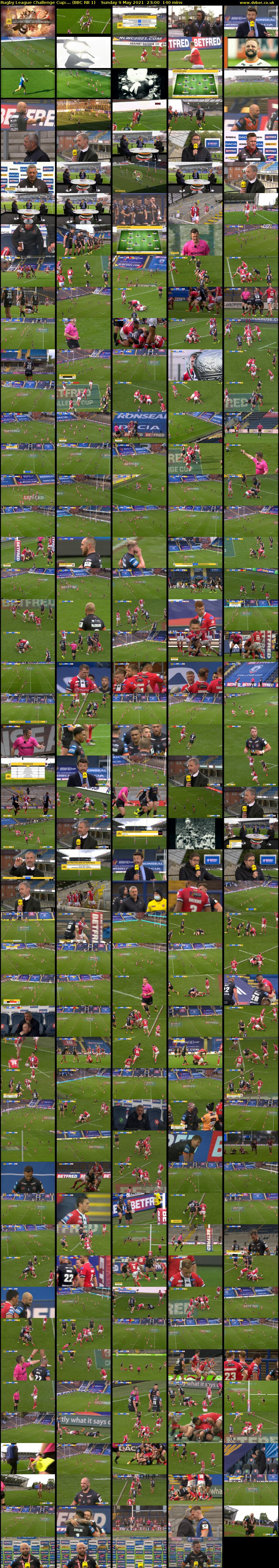 Rugby League Challenge Cup:... (BBC RB 1) Sunday 9 May 2021 23:00 - 01:20