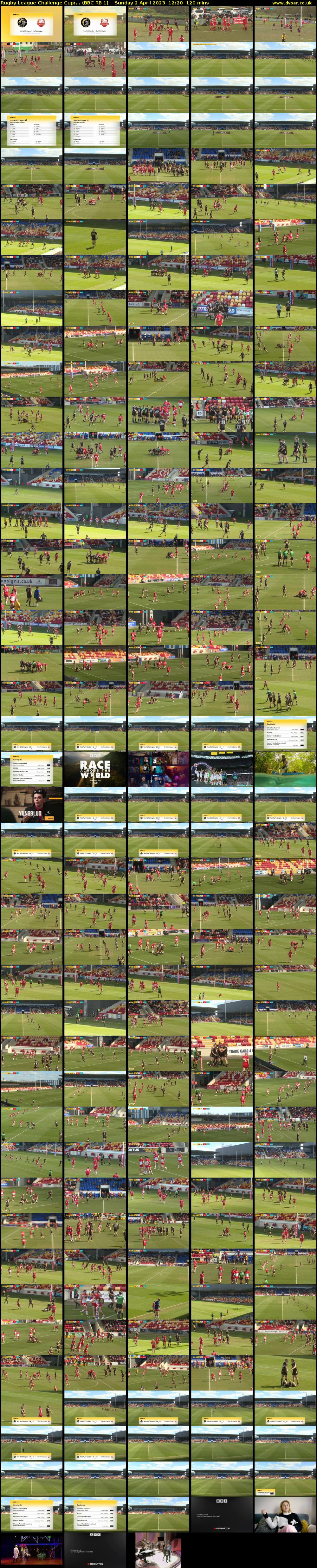 Rugby League Challenge Cup:... (BBC RB 1) Sunday 2 April 2023 12:20 - 14:20