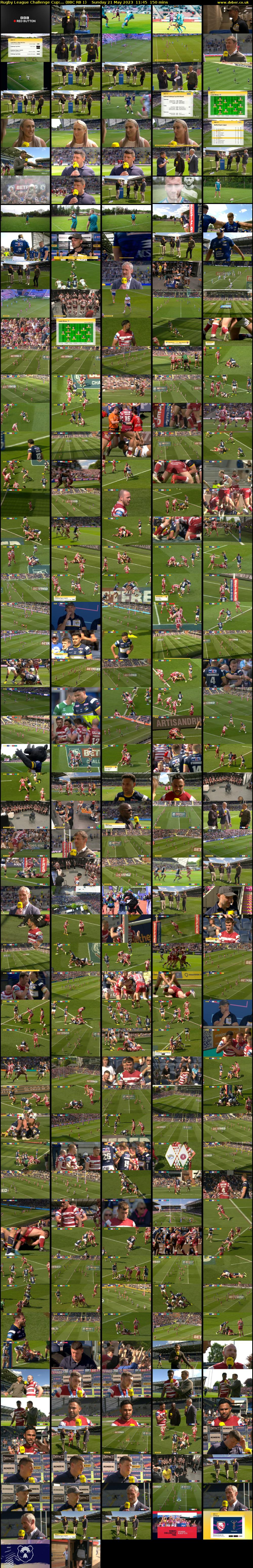 Rugby League Challenge Cup:... (BBC RB 1) Sunday 21 May 2023 11:45 - 14:15