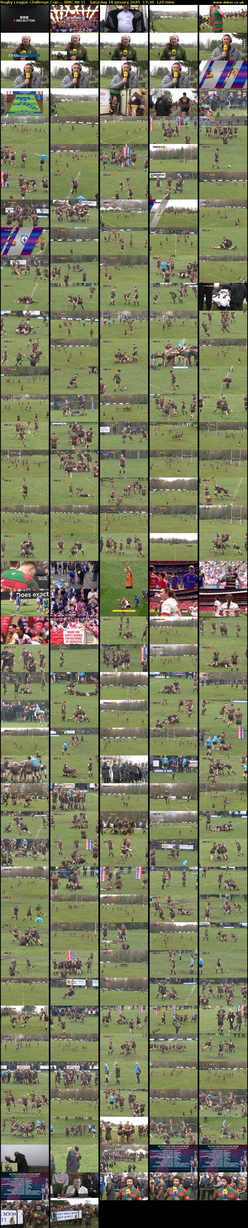 Rugby League Challenge Cup:... (BBC RB 1) Saturday 18 January 2025 17:30 - 19:30