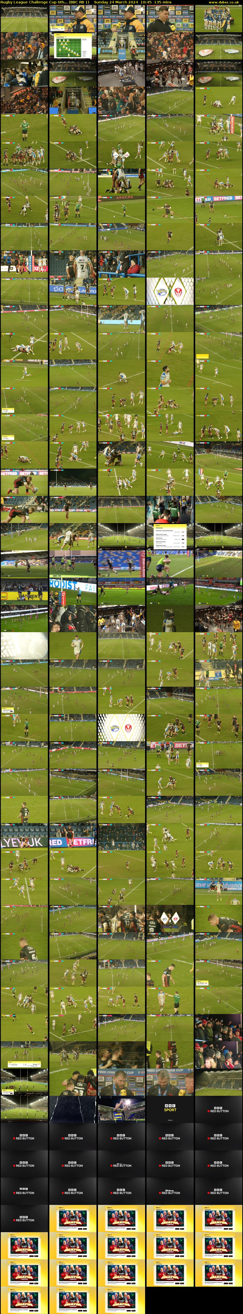 Rugby League Challenge Cup 6th... (BBC RB 1) Sunday 24 March 2024 10:45 - 13:00