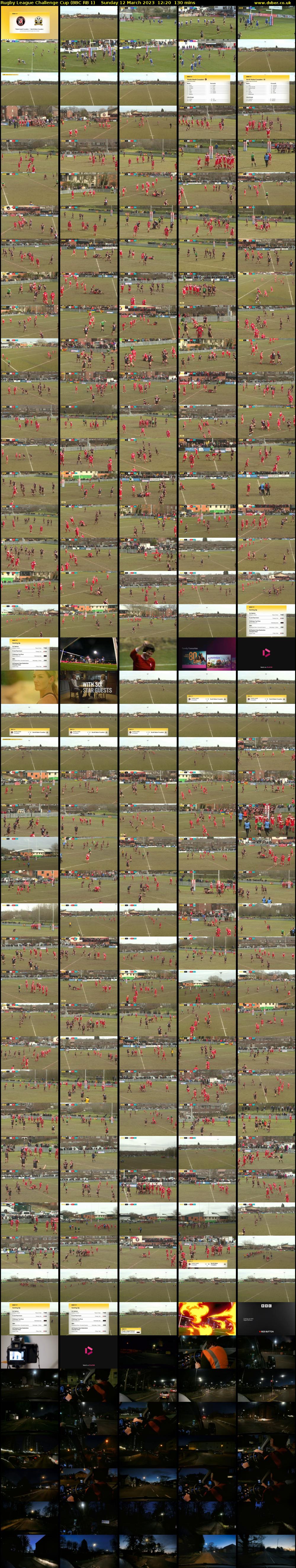 Rugby League Challenge Cup (BBC RB 1) Sunday 12 March 2023 12:20 - 14:30