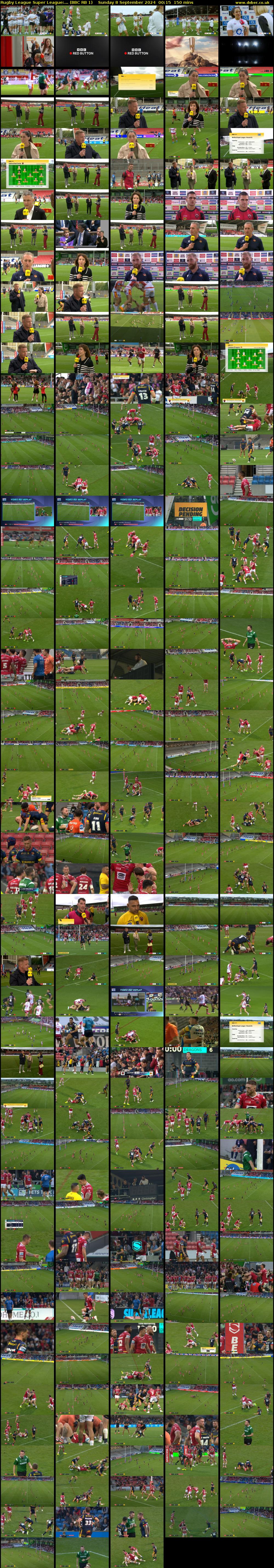 Rugby League Super League:... (BBC RB 1) Sunday 8 September 2024 00:15 - 02:45