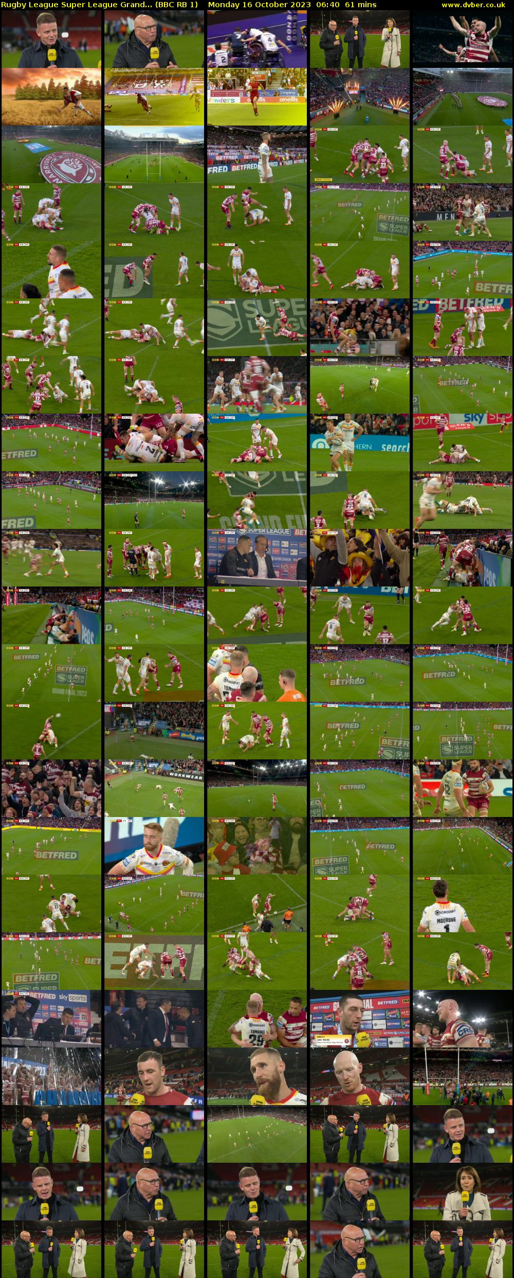 Rugby League Super League Grand... (BBC RB 1) Monday 16 October 2023 06:40 - 07:41