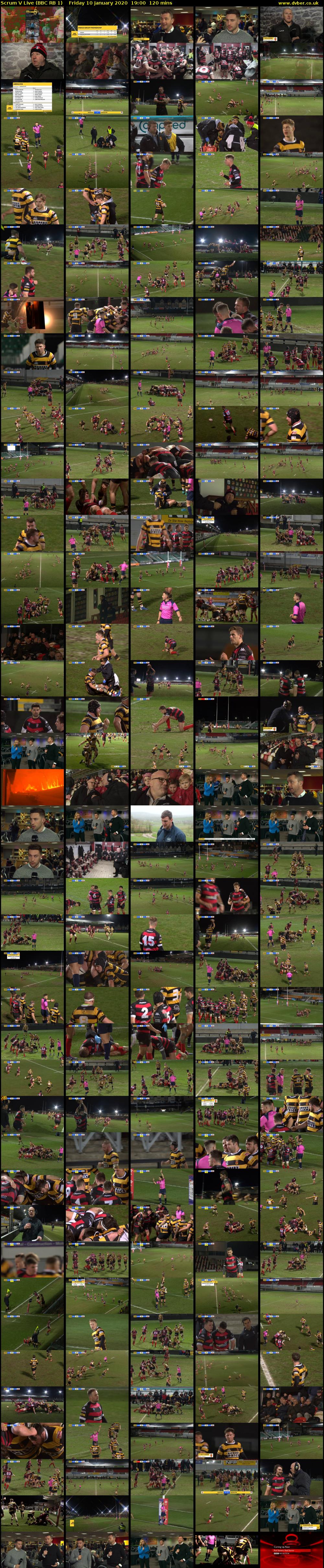 Scrum V Live (BBC RB 1) Friday 10 January 2020 19:00 - 21:00