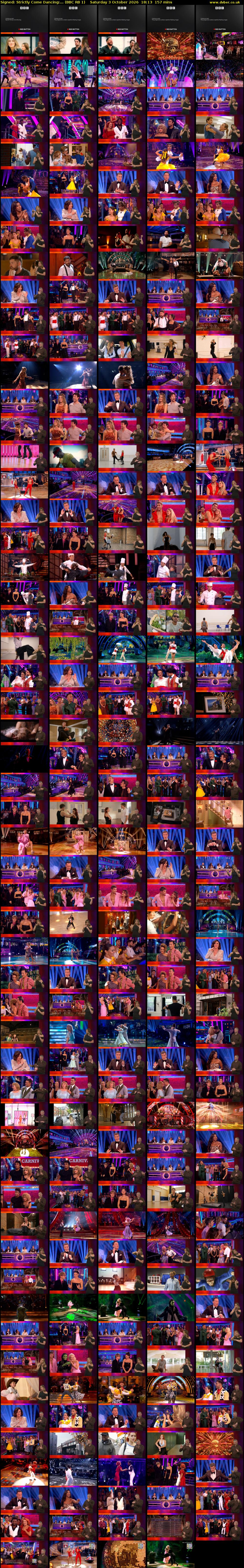 Signed: Strictly Come Dancing:... (BBC RB 1) Saturday 3 October 2026 18:13 - 20:50