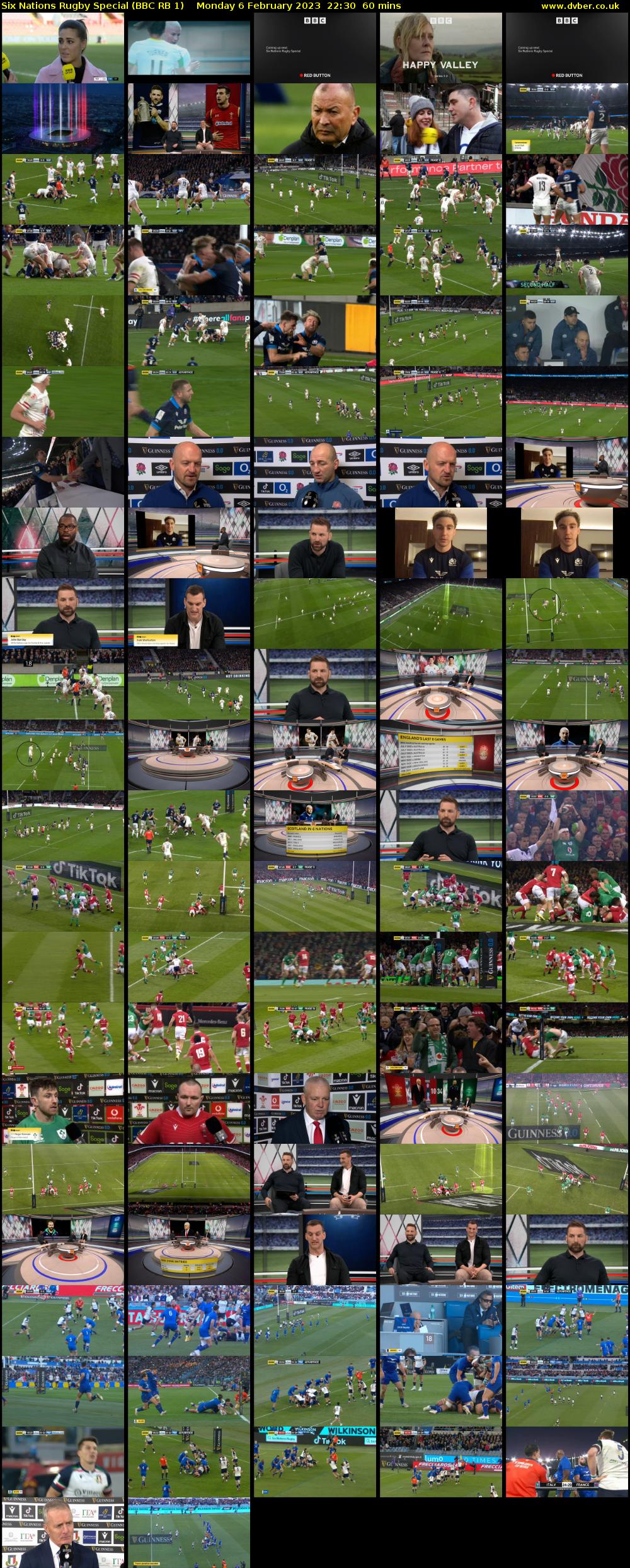 Six Nations Rugby Special (BBC RB 1) Monday 6 February 2023 22:30 - 23:30