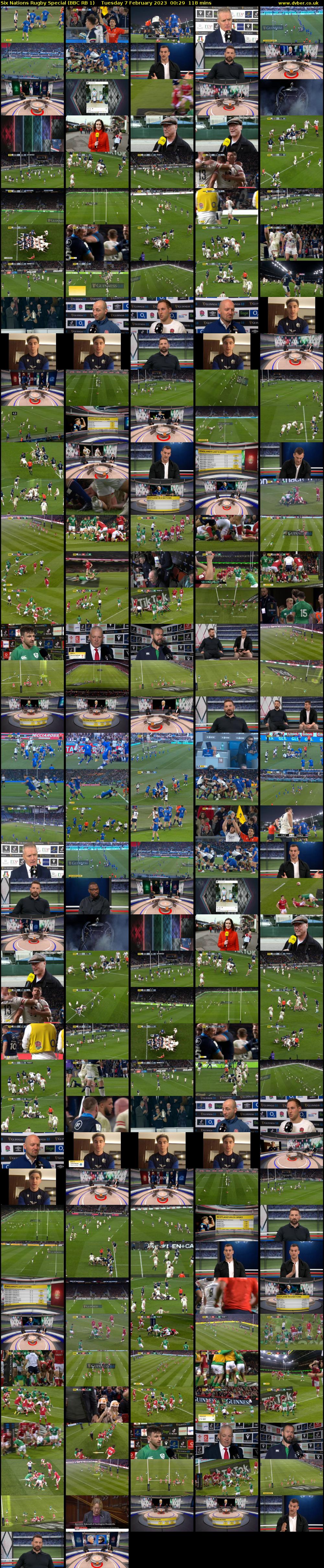 Six Nations Rugby Special (BBC RB 1) Tuesday 7 February 2023 00:29 - 02:27