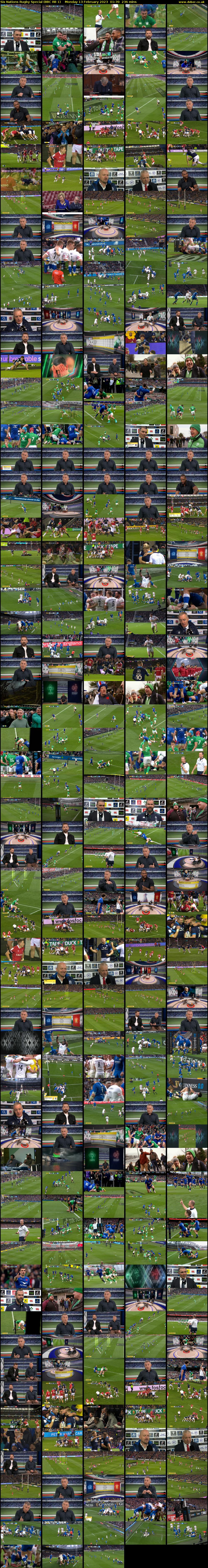Six Nations Rugby Special (BBC RB 1) Monday 13 February 2023 01:39 - 05:35