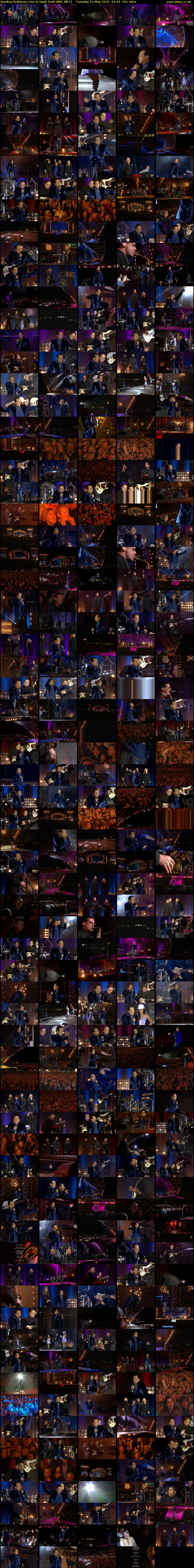 Smokey Robinson Live in Hyde Park (BBC RB 1) Tuesday 12 May 2020 22:59 - 03:50