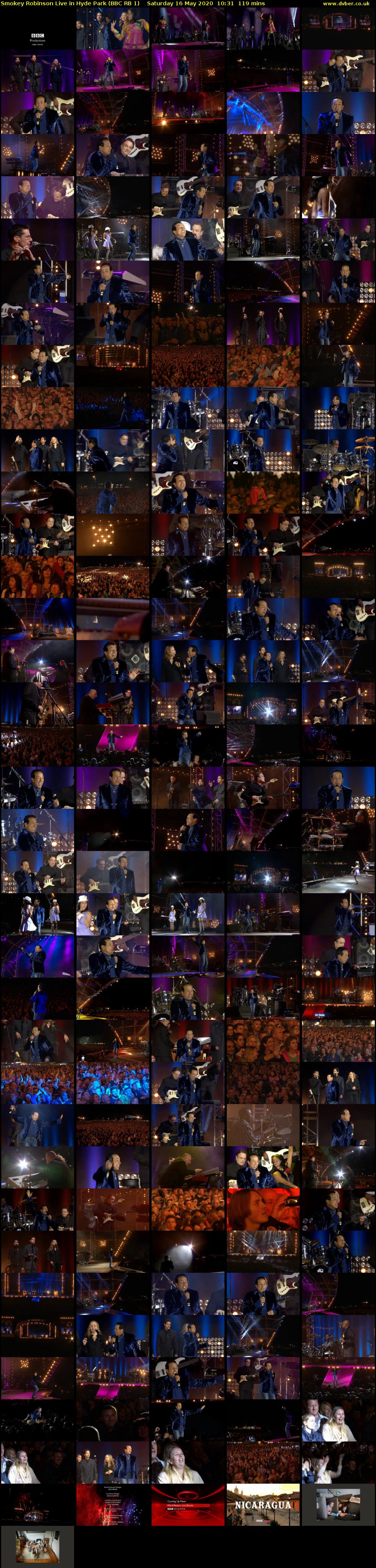 Smokey Robinson Live in Hyde Park (BBC RB 1) Saturday 16 May 2020 10:31 - 12:30