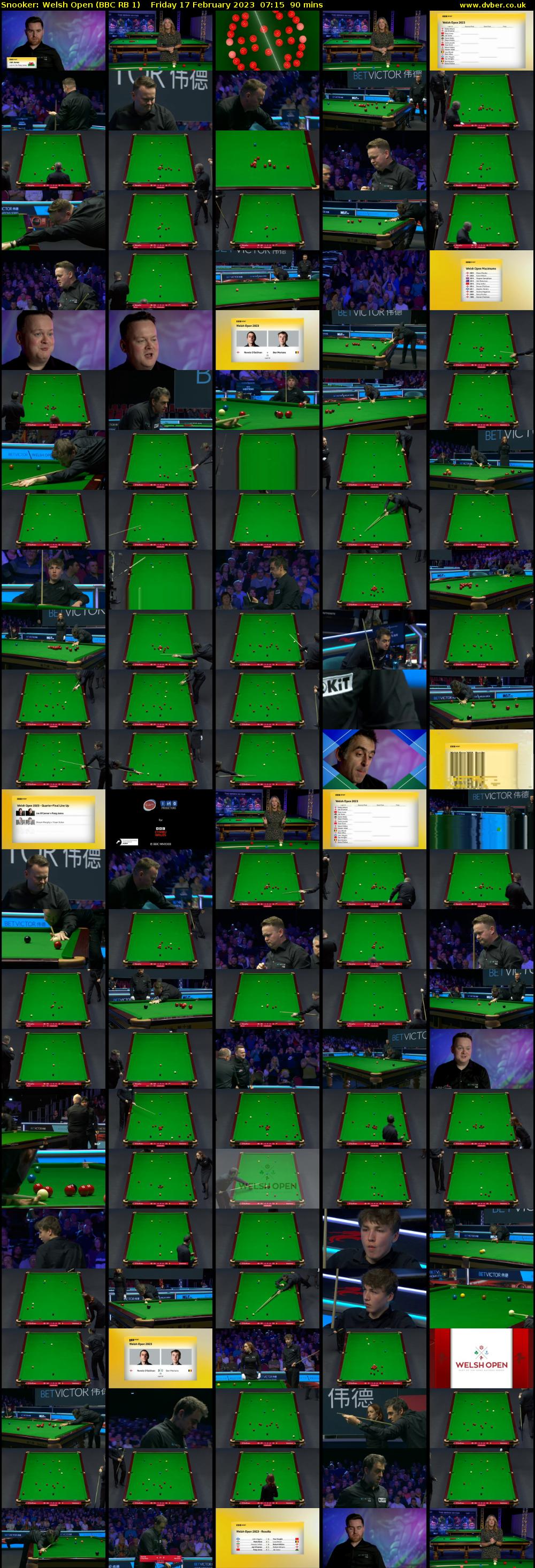 Snooker: Welsh Open (BBC RB 1) Friday 17 February 2023 07:15 - 08:45