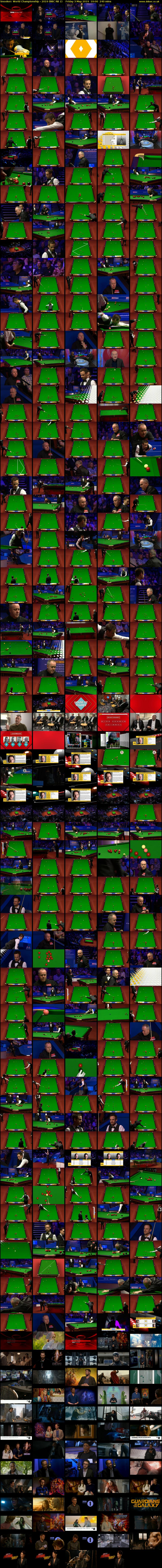 Snooker: World Championship - 2019 (BBC RB 1) Friday 3 May 2019 10:00 - 14:00