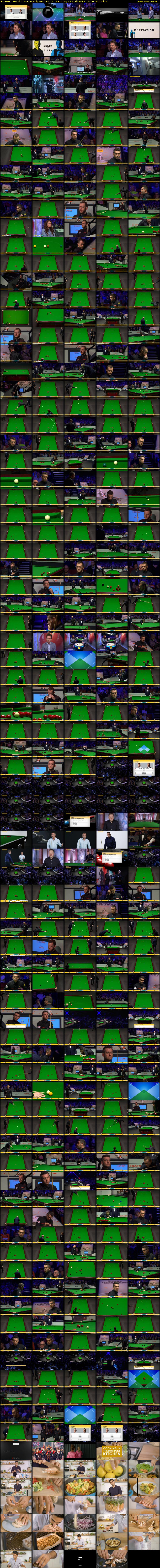 Snooker: World Championship (BBC RB 1) Saturday 29 April 2023 10:00 - 14:00