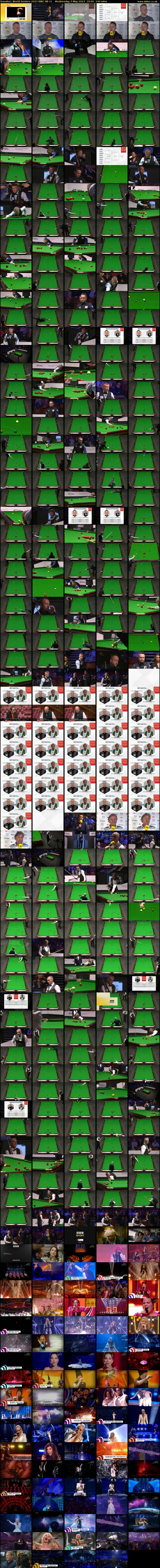 Snooker: World Seniors 2023 (BBC RB 1) Wednesday 3 May 2023 19:00 - 23:00