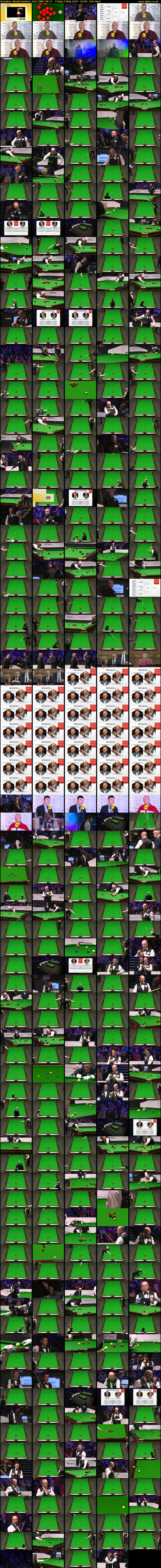 Snooker: World Seniors 2023 (BBC RB 1) Friday 5 May 2023 19:00 - 23:00