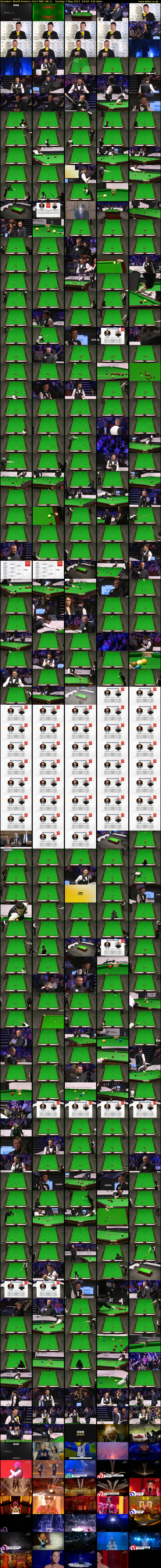 Snooker: World Seniors 2023 (BBC RB 1) Sunday 7 May 2023 19:00 - 23:00