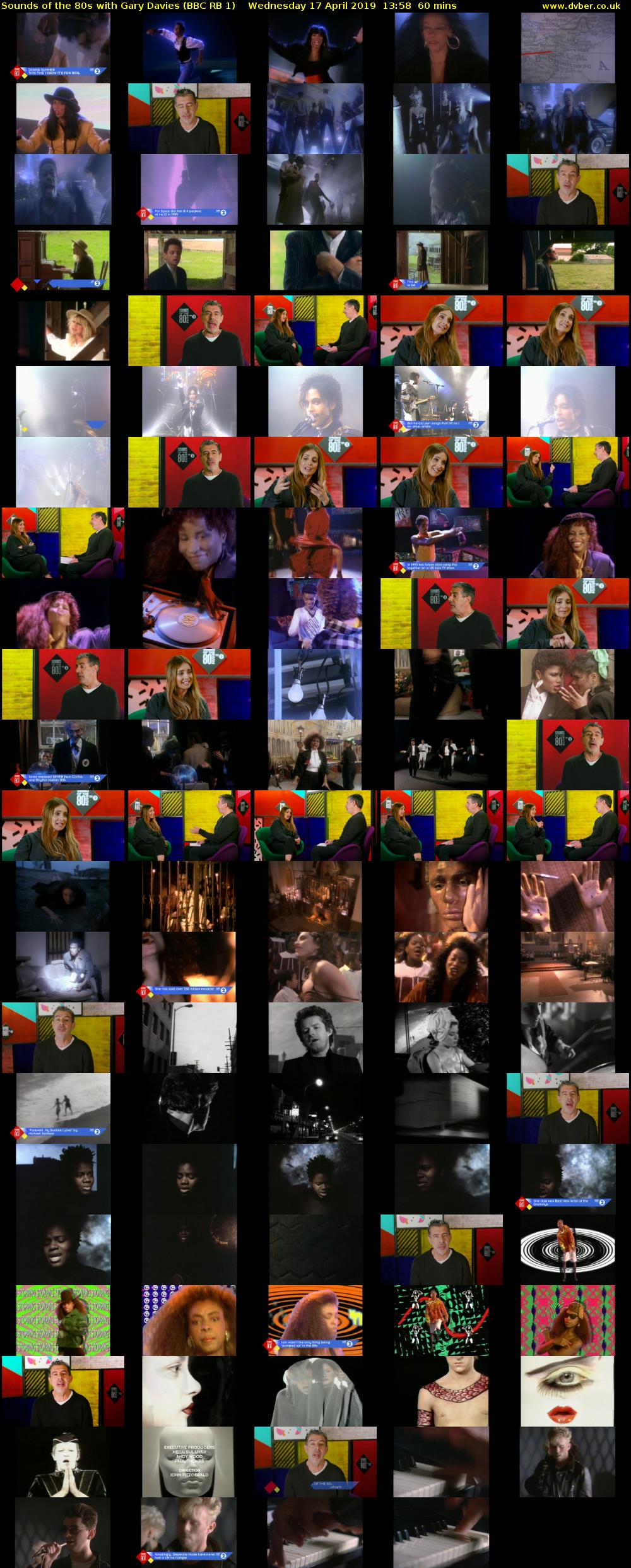 Sounds Of The 80s with Gary Davies (BBC RB 1) Wednesday 17 April 2019 13:58 - 14:58