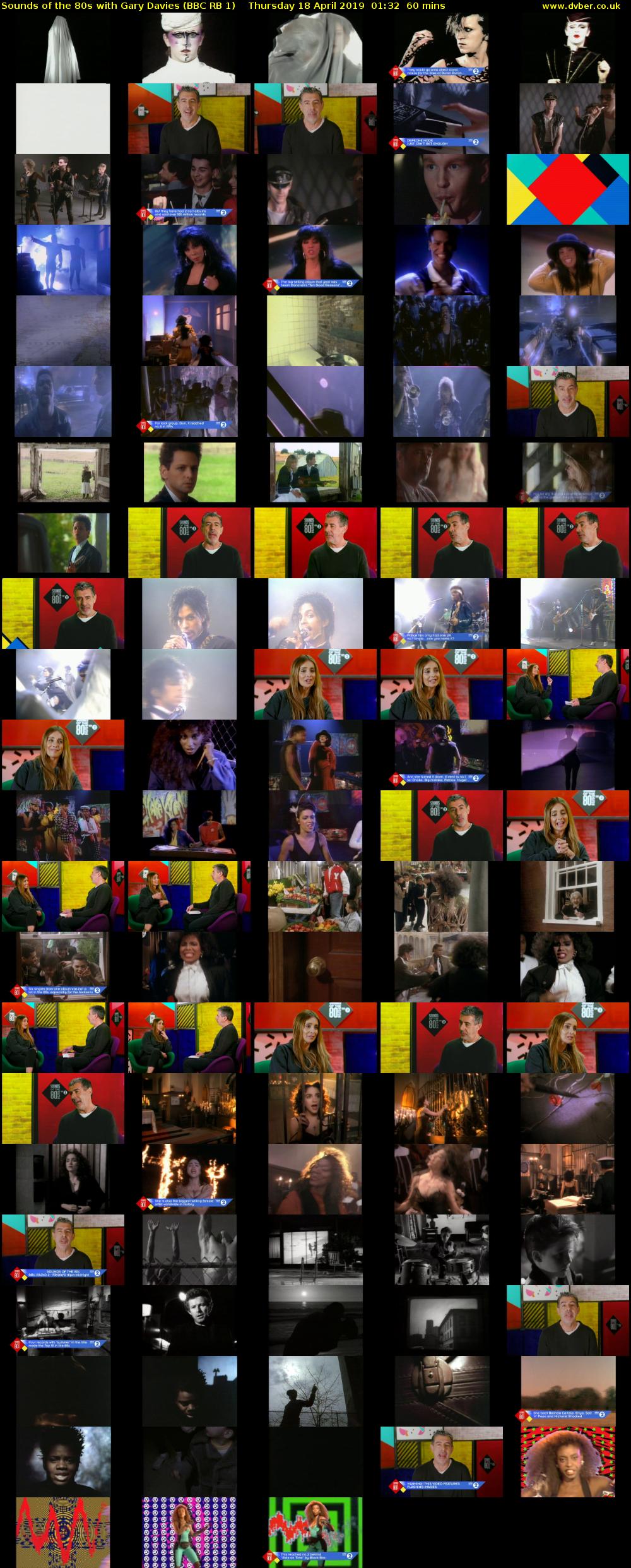 Sounds Of The 80s with Gary Davies (BBC RB 1) Thursday 18 April 2019 01:32 - 02:32