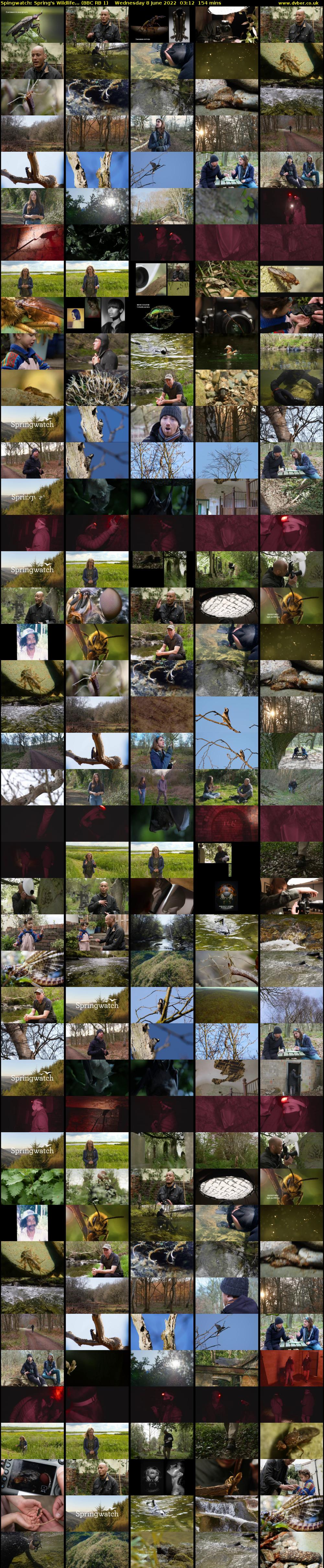 Spingwatch: Spring's Wildlife... (BBC RB 1) Wednesday 8 June 2022 03:12 - 05:46