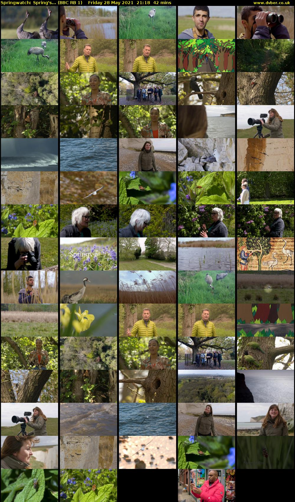 Springwatch: Spring's... (BBC RB 1) Friday 28 May 2021 21:18 - 22:00