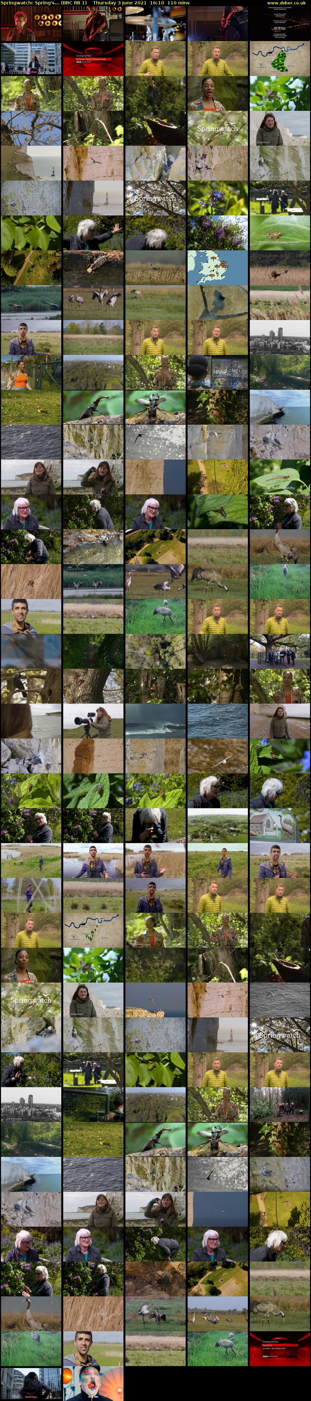 Springwatch: Spring's... (BBC RB 1) Thursday 3 June 2021 16:10 - 18:00