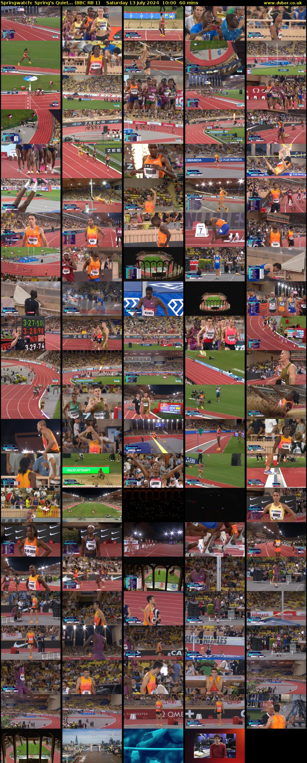 Springwatch: Spring's Quiet... (BBC RB 1) Saturday 13 July 2024 10:00 - 11:00