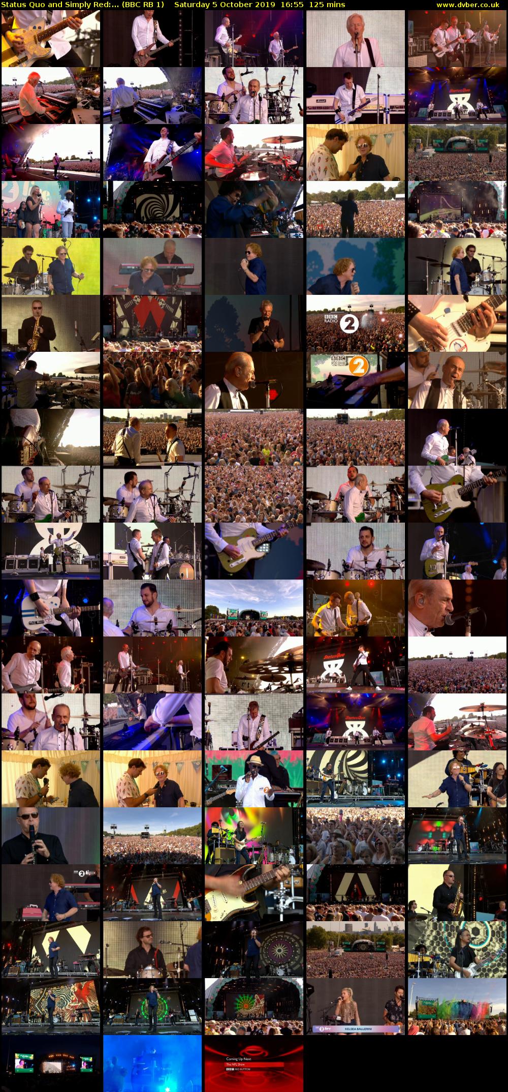 Status Quo and Simply Red:... (BBC RB 1) Saturday 5 October 2019 16:55 - 19:00