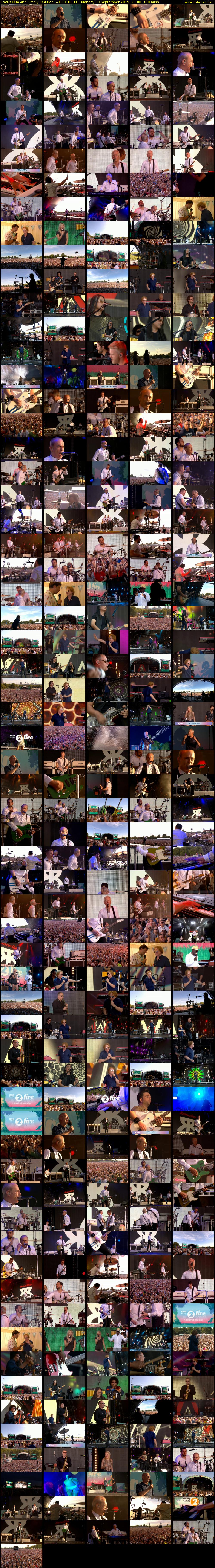 Status Quo and Simply Red Red:... (BBC RB 1) Monday 30 September 2019 23:00 - 02:00