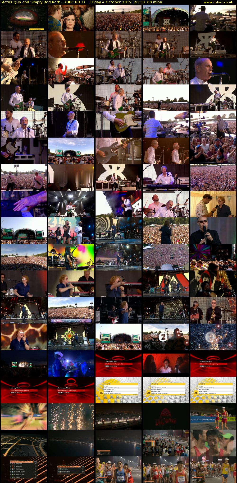 Status Quo and Simply Red Red:... (BBC RB 1) Friday 4 October 2019 20:30 - 21:30