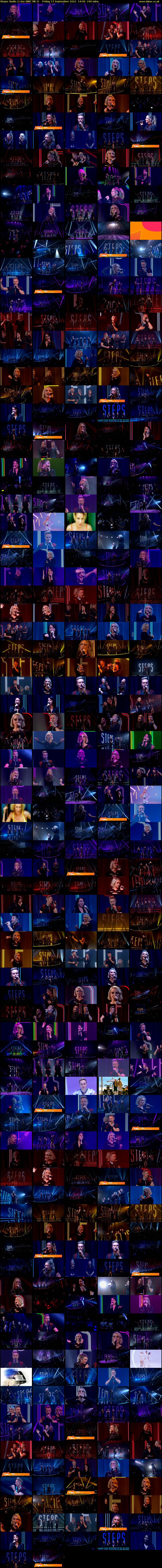 Steps: Radio 2 Live (BBC RB 1) Friday 17 September 2021 14:00 - 18:00