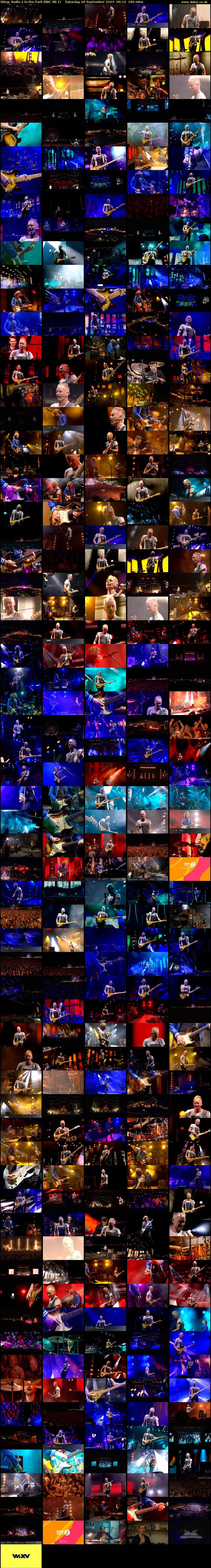 Sting: Radio 2 in the Park (BBC RB 1) Saturday 28 September 2024 06:10 - 09:10
