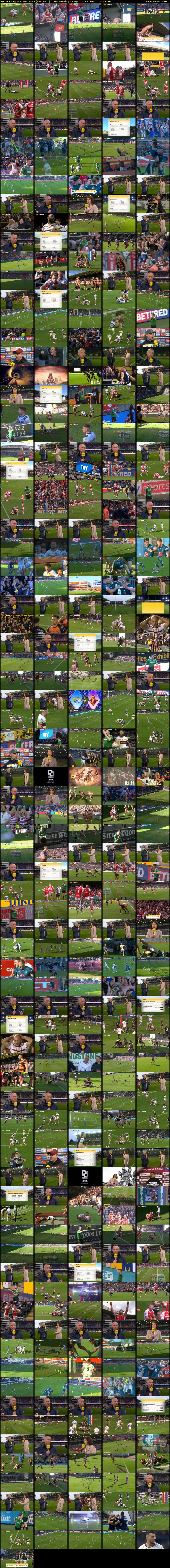 Super League Show 2023 (BBC RB 1) Wednesday 12 April 2023 14:15 - 18:00