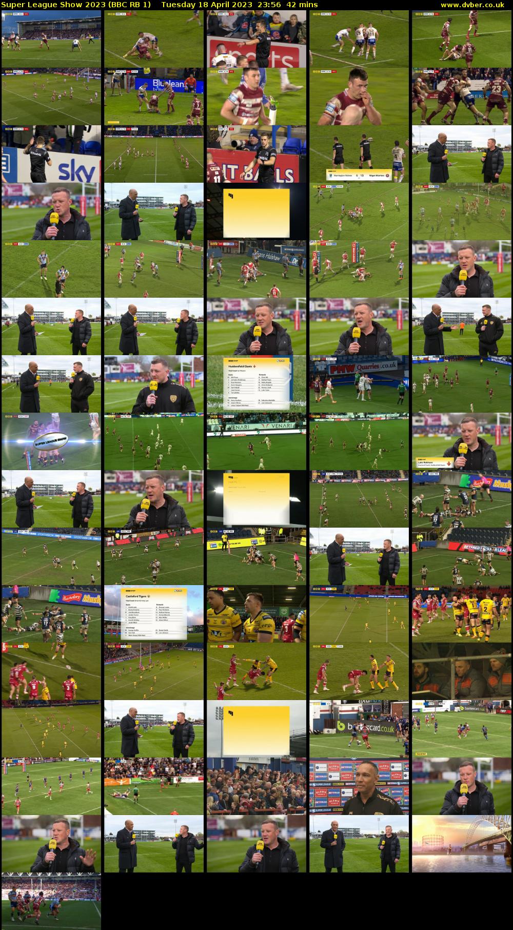 Super League Show 2023 (BBC RB 1) Tuesday 18 April 2023 23:56 - 00:38