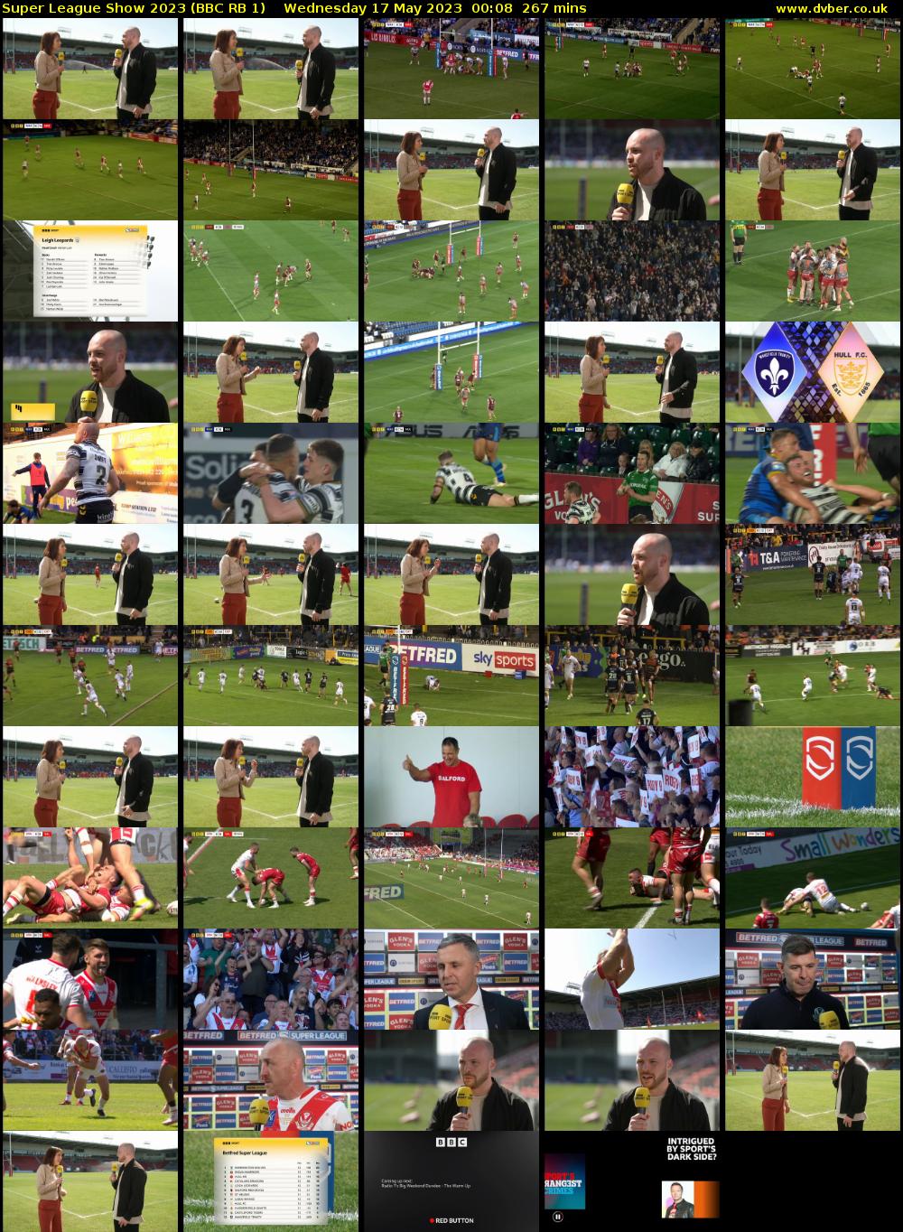 Super League Show 2023 (BBC RB 1) Wednesday 17 May 2023 00:08 - 04:35
