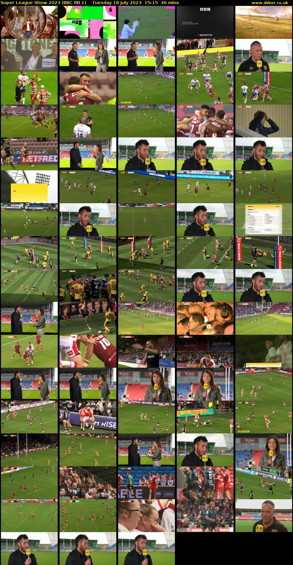 Super League Show 2023 (BBC RB 1) Tuesday 18 July 2023 15:15 - 16:01