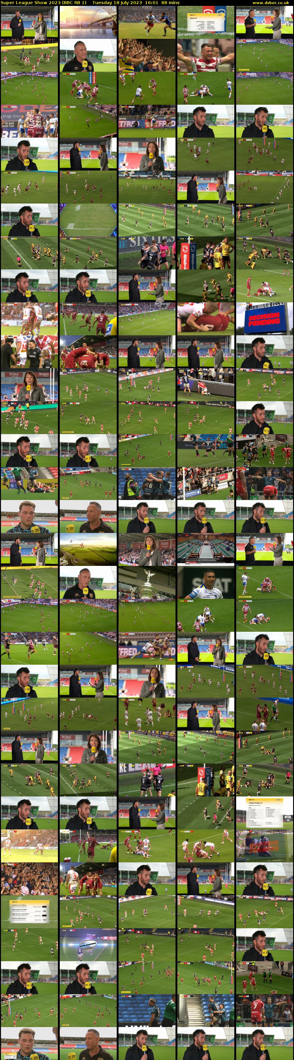 Super League Show 2023 (BBC RB 1) Tuesday 18 July 2023 16:01 - 17:29