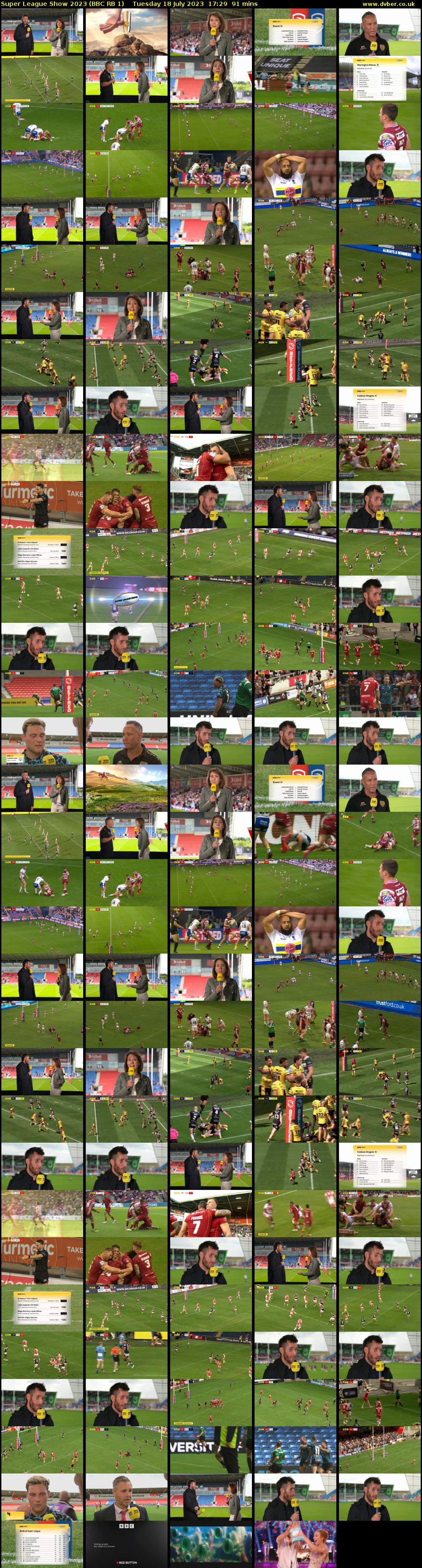 Super League Show 2023 (BBC RB 1) Tuesday 18 July 2023 17:29 - 19:00