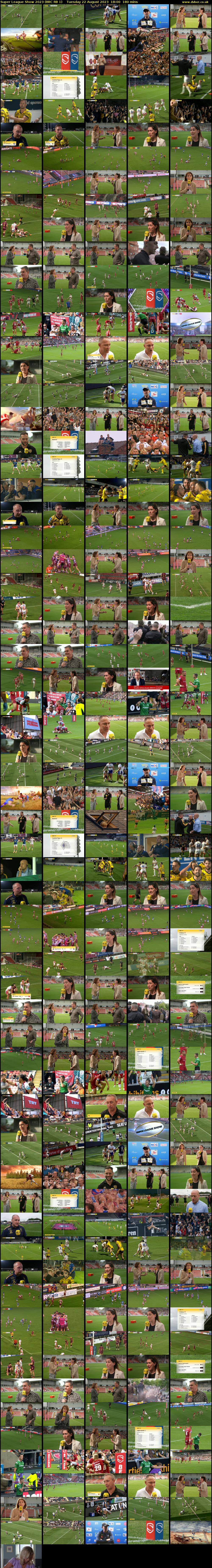 Super League Show 2023 (BBC RB 1) Tuesday 22 August 2023 18:00 - 21:00