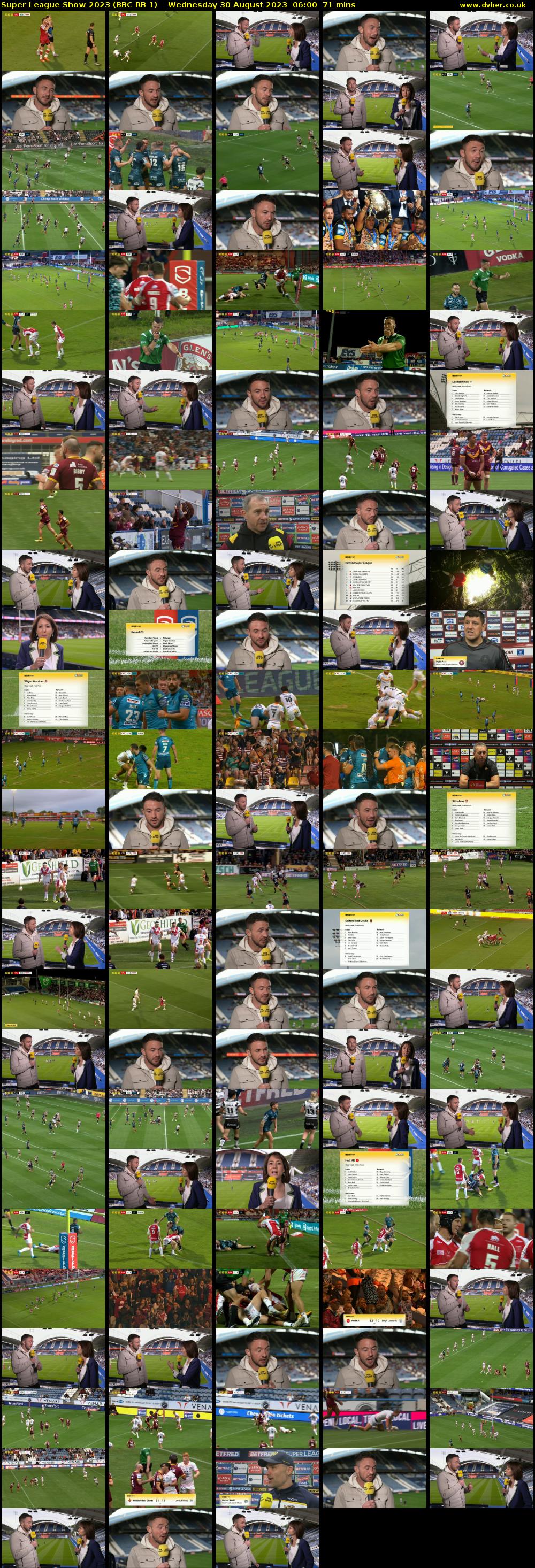 Super League Show 2023 (BBC RB 1) Wednesday 30 August 2023 06:00 - 07:11