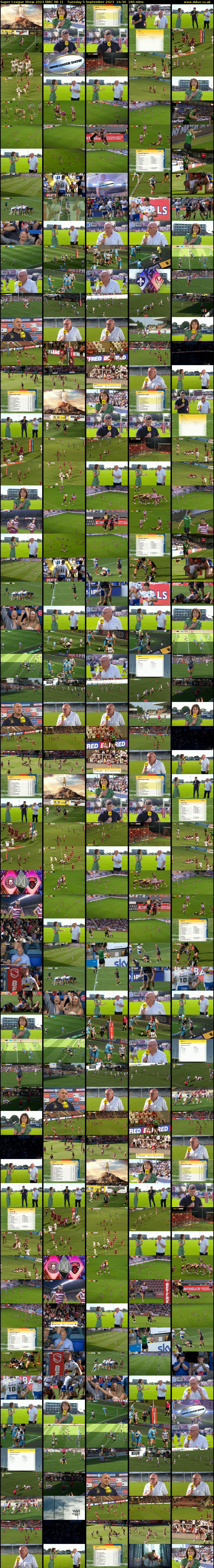 Super League Show 2023 (BBC RB 1) Tuesday 5 September 2023 16:30 - 19:30