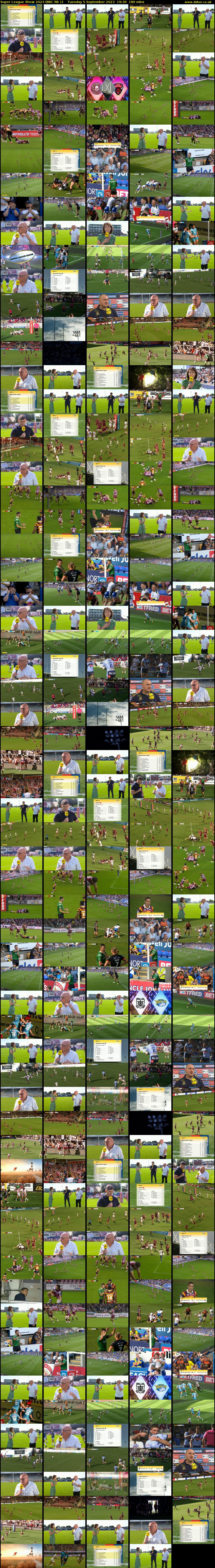 Super League Show 2023 (BBC RB 1) Tuesday 5 September 2023 19:30 - 22:30