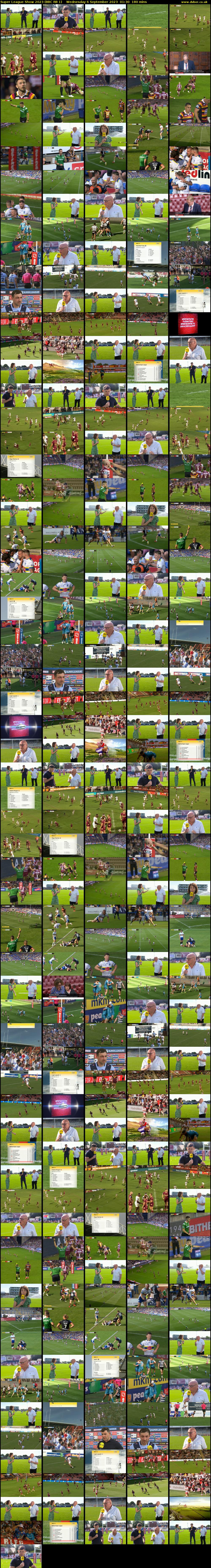Super League Show 2023 (BBC RB 1) Wednesday 6 September 2023 01:30 - 04:30
