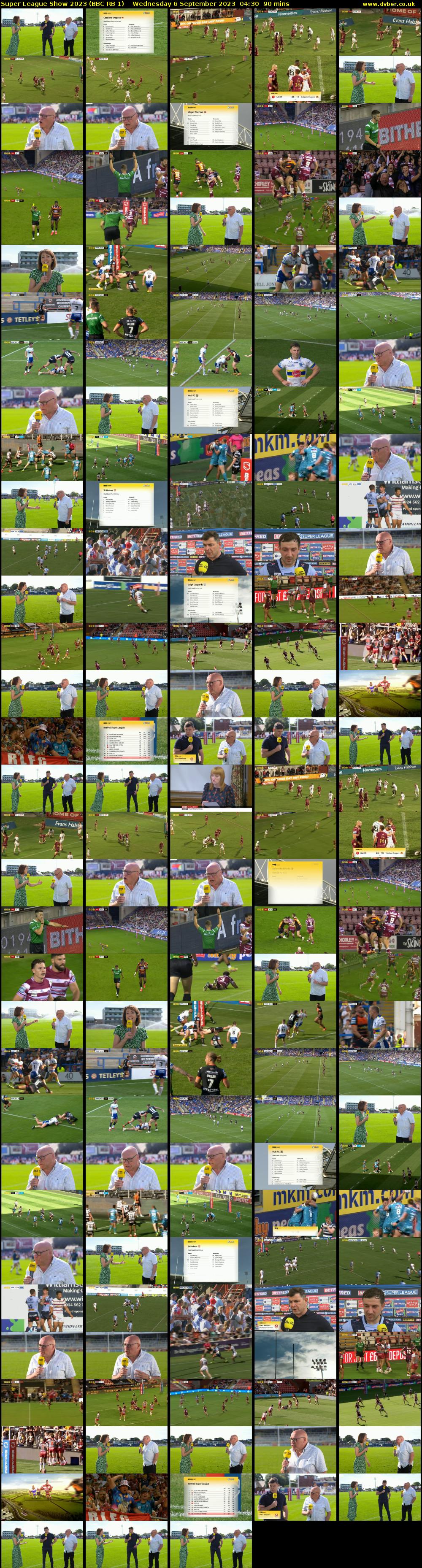Super League Show 2023 (BBC RB 1) Wednesday 6 September 2023 04:30 - 06:00