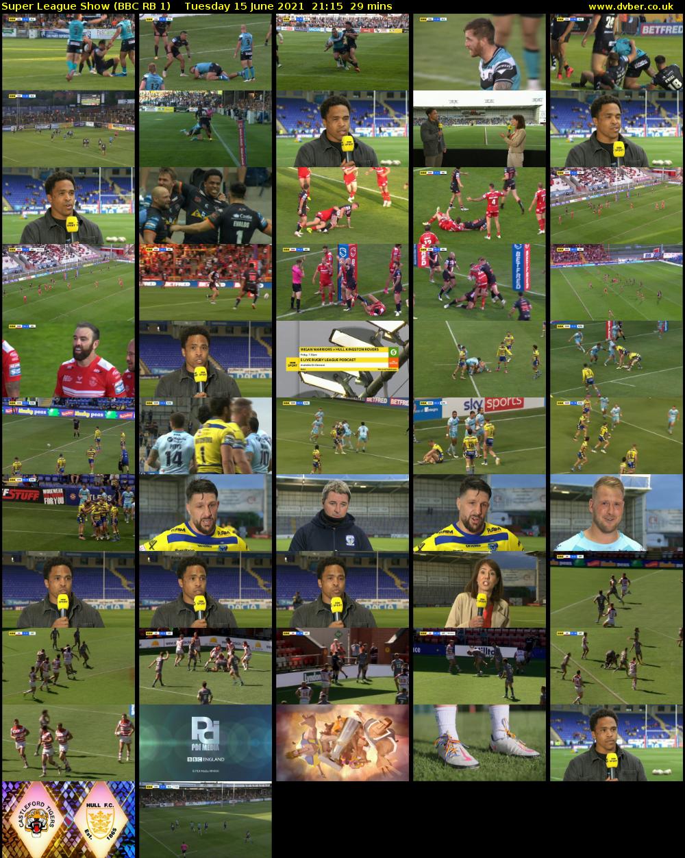Super League Show (BBC RB 1) Tuesday 15 June 2021 21:15 - 21:44