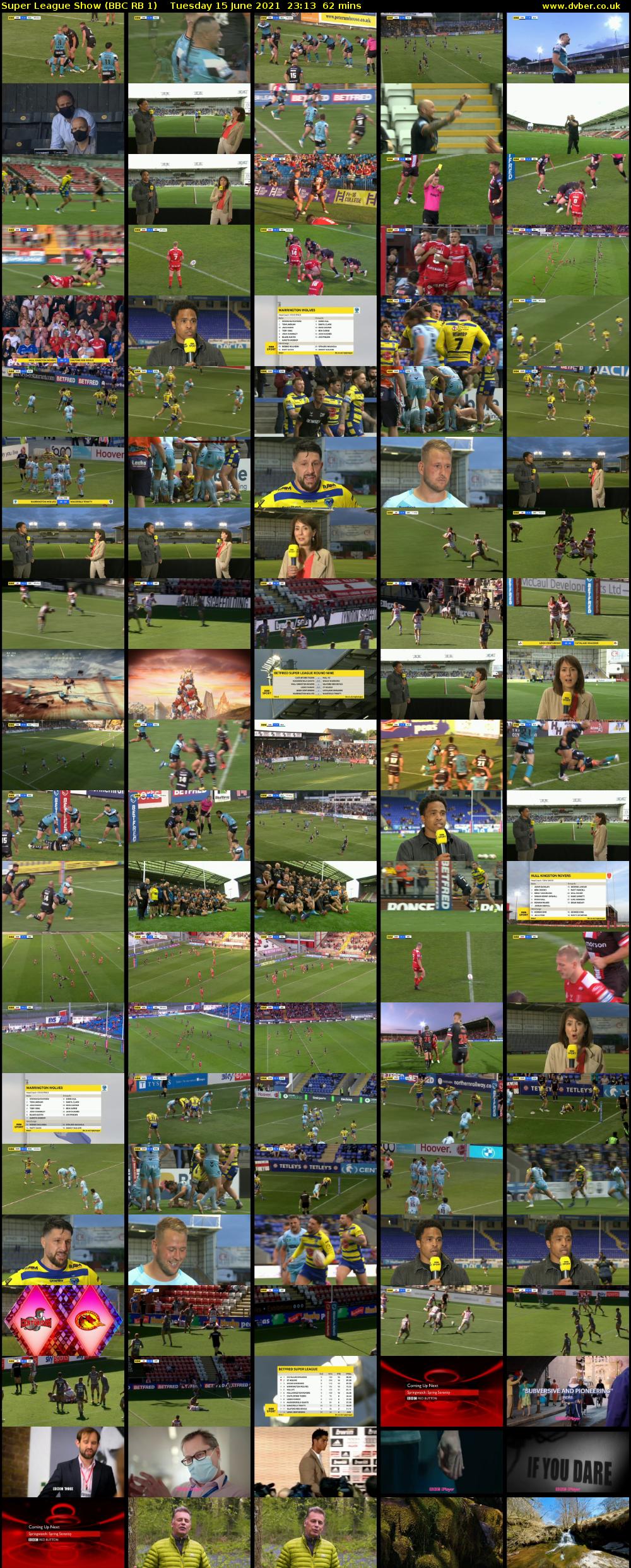 Super League Show (BBC RB 1) Tuesday 15 June 2021 23:13 - 00:15